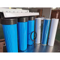 20inch UPVC 3 Stage Plastic Big Blue Cartridge Filters Housing For Water Treatment RO System